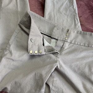 LOFT Men's Black and White Checkered Dress Pants